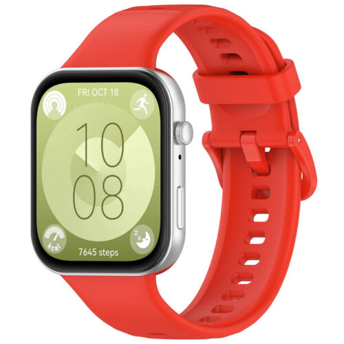 Correa de silicona para muñeca de repuesto para Huawei Watch Fit 3 correa de reloj inteligente deportiva - Imagen 41 de 116