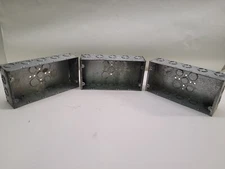 Unbranded  2-1/2" Deep 3 GANG Deep Box (Lot of 3)
