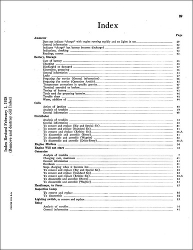 Studebaker President Eight Shop Manual 1928 1929 1930 8 Repair Service Book - Picture 2 of 4