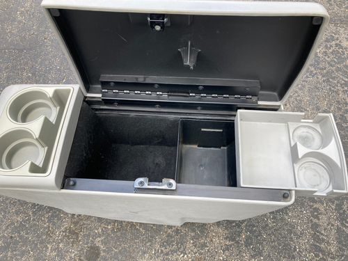 88-94 Chevy Silverado GMC Sierra Suburban Blazer CENTER CONSOLE GRAY 1988-1994 - Picture 13 of 19