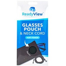 Borsa per occhiali custodia per occhiali da sole con tracolla da appendere al collo supporto portatile morbida