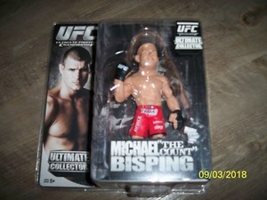 BRAND NEW! COLLECTOR'S MICHAEL BISPING UFC ACTION FIGURE!