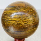 Natural Tiger Eye stone ball quartz crystal ball Reiki healing 2060G — photo 2