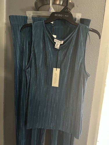 Pantaloni e top da donna raso Rachel Zoe nuovi con etichette blu XL - Foto 3 di 14