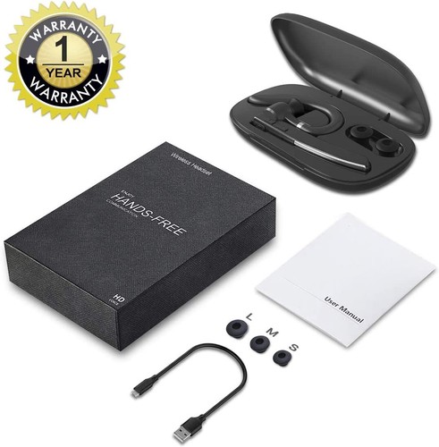 Micro sans fil camionneur perroquet bleu Bluetooth casque antibruit écouteur oreille - Photo 7 sur 8