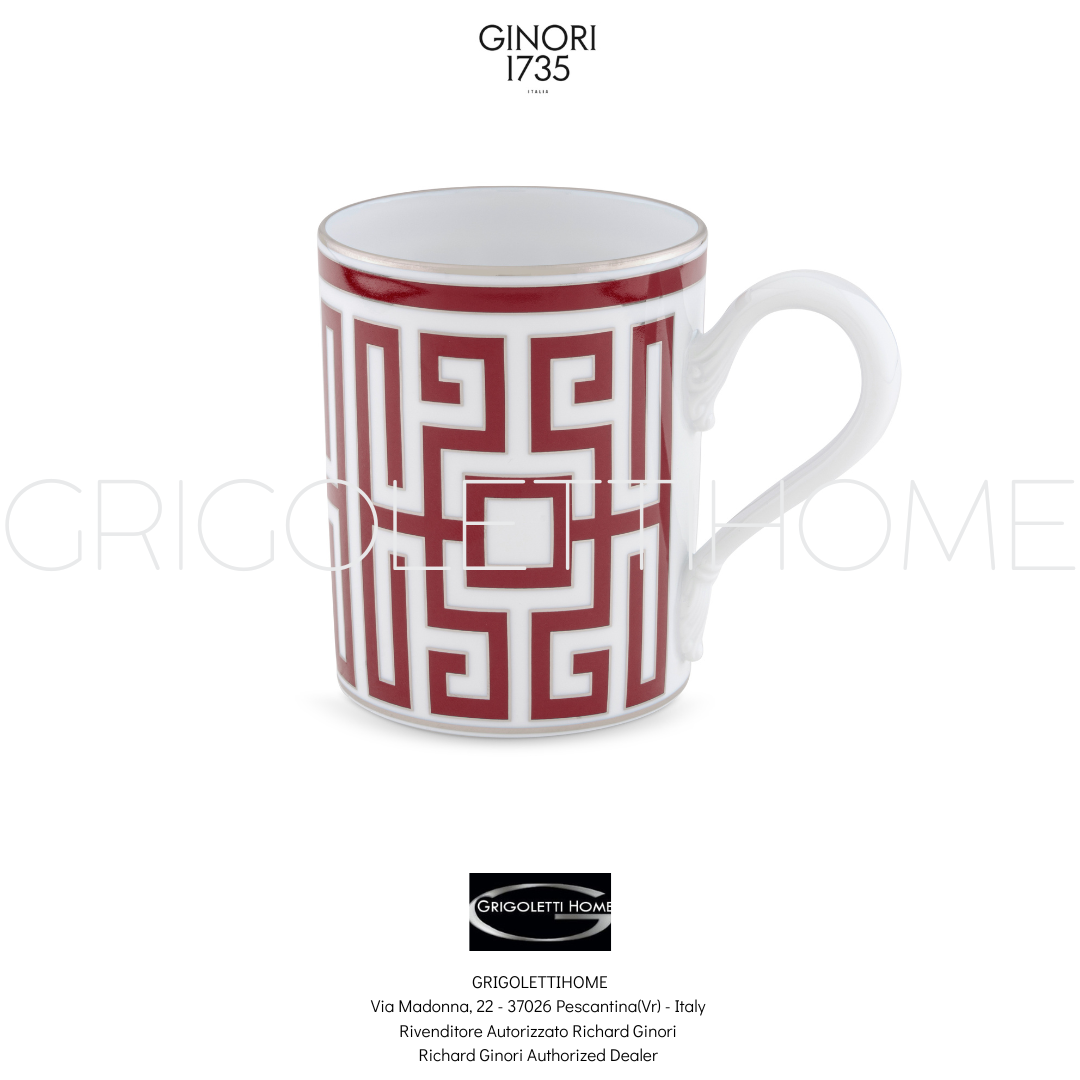 Richard Ginori - Labirinto Rosso Scarlatto - Mug - Retailer
