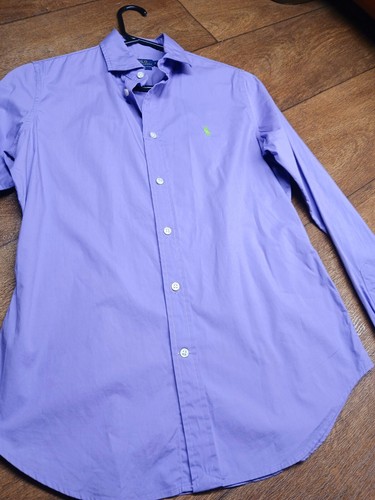 Women's Ralph Lauren Polo Designer Slim Fit Stretch Blouse Size Uk 8 Immaculate. - Picture 6 of 11