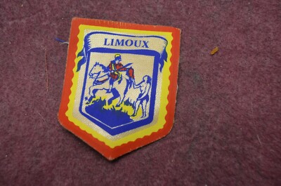 Ancien écusson Biscotte Grégoire - Blason Région Isère, Ville Anjou, CPA