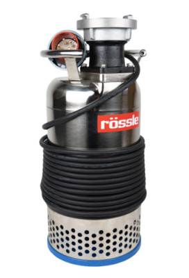 Rössle Tauchpumpe TERA, 4000 Watt, 1000 l/min, 60000 l/h Storz B Hochwasserpump