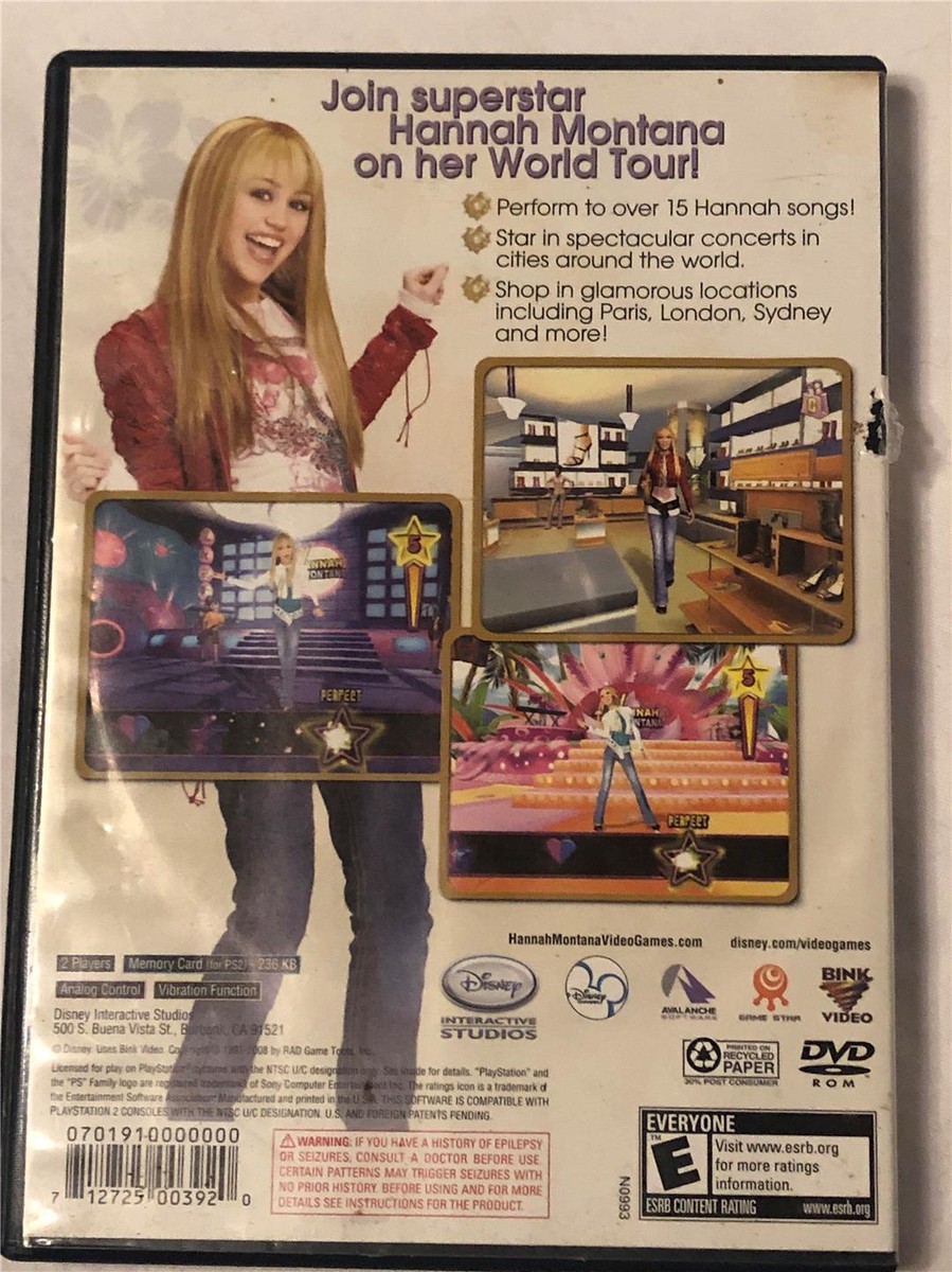 Images Hannah Montana en Tournée Mondiale