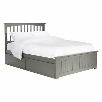 Leo Lacey Full Platform Bed With Matching Foot Board 2 Urban Drawe 782219201829