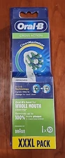 NIP Braun Oral-B Cross Action Clean Maximiser XXXL Pack 10ct Replacement Heads