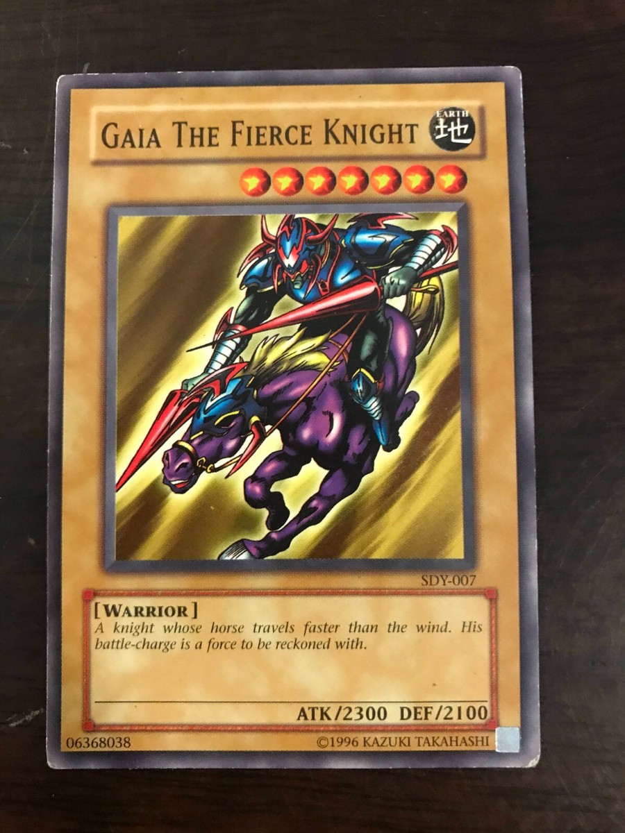 YuGiOh Yugi Evolution Deck Gaia the Fierce Knight SYE-007