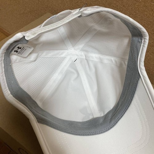 Under Armor Hat UA Running Cap Men ONESIZE 22.4-23.6 in Polyester black White - Afbeelding 30 van 31