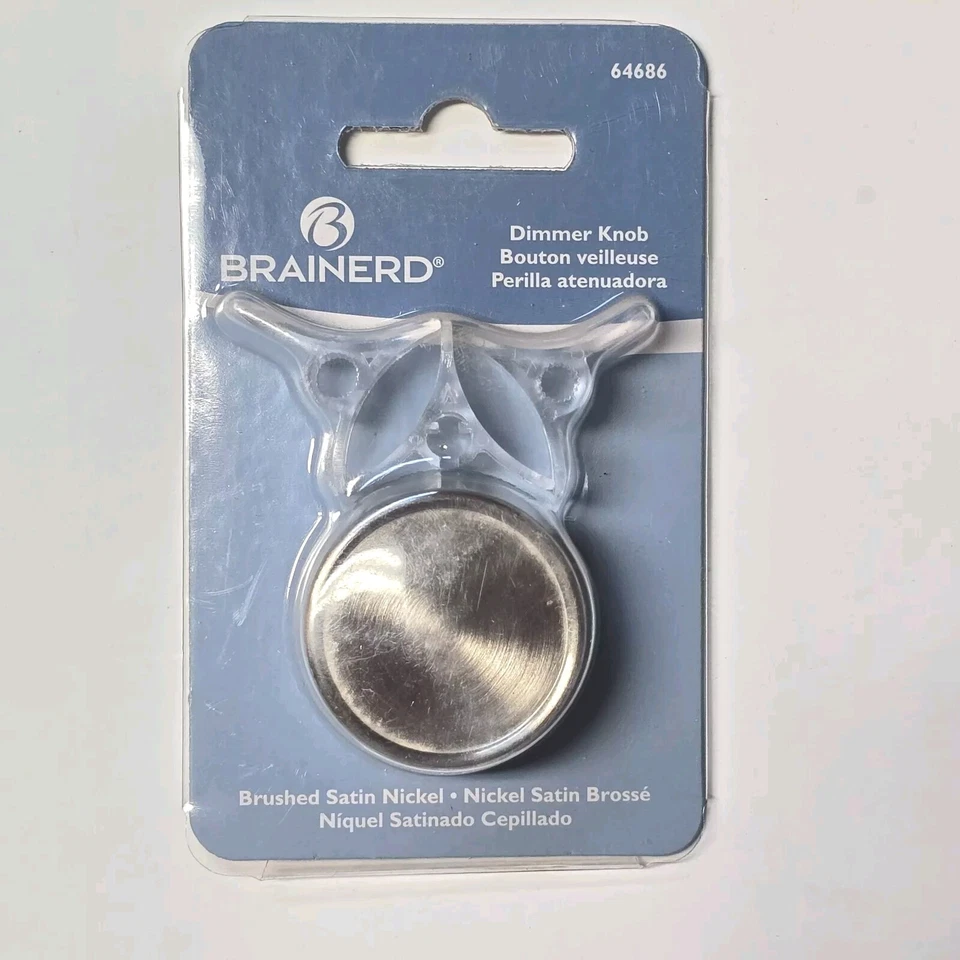 New Brainerd Dimmer Knob - Brushed Satin Nickel - Image 2 of 3