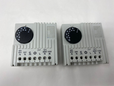 2-Rittal SK3110 Thermostat Temperature Controller 24/48/60V 115-250V 5A 30W Max.