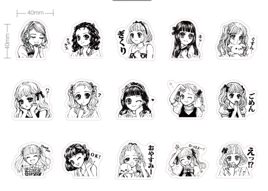 Top more than 147 anime girl stickers dedaotaonec