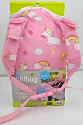 Shopping Cart Cover Unicorn For Baby 2-in-1 High Chair Cover