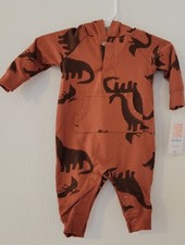 Just One You by Carter's Newborn Romper Dinosaur NWT