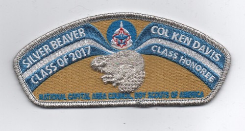 NCAC CSP S?, Silver Beaver Series, Class of 2017 - Col. Ken Davis, Mint!