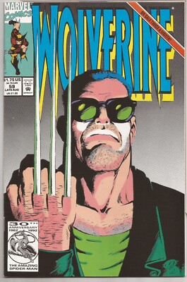 WOLVERINE #59   1992   HOMAGE COVER - DARICK ROBERTSON COVER
