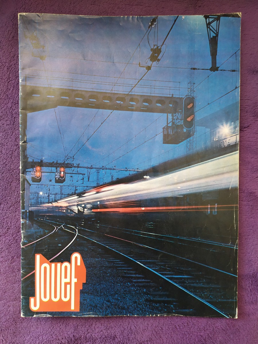 ANCIEN TRAIN ÉLECTRIQUE complet ,marque Jouef, année 1960, collection