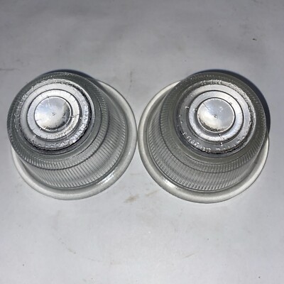 NICE nos Pair ARROW SAFETY DEVICE No. 20007 clear glass LENSES marker Backup?