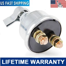 12 V Master Battery Disconnect Switch 2 post SPST Kill Cut-Off Nascar Marine ATV