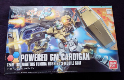 Bandai HGBF 1/144 Powered GM Cardigan Used F/S | eBay