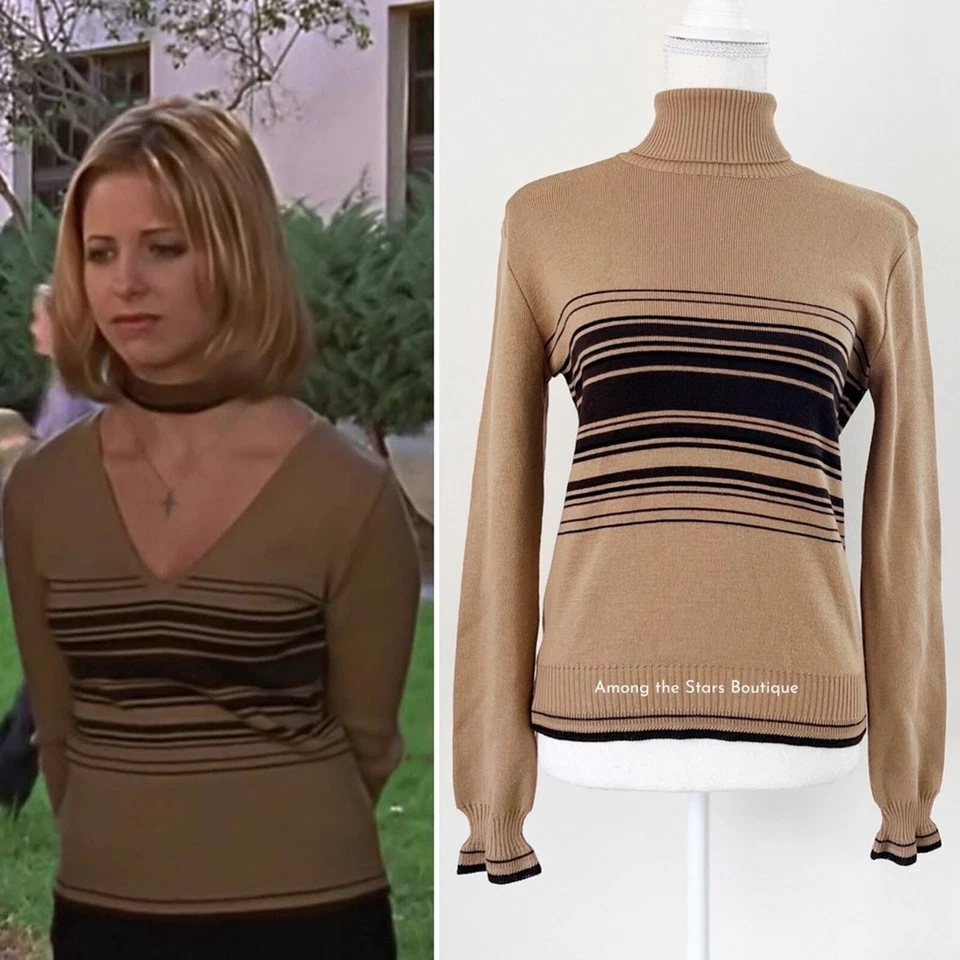 Suéter D&G Vintage Años 90 Extremadamente Raro Alt. ASO Buffy The Vampire Slayer Foto 3 de 4