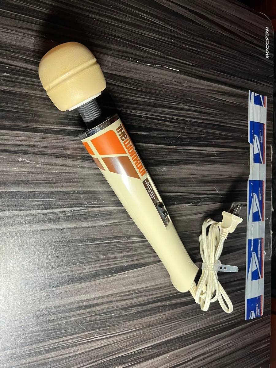 Hitachi Vintage The Workout Magic Wand HV 250SR 2 Speed Massager Vibrator