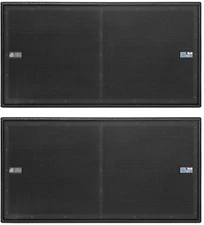 2x DB Technologies DVA S30N Dual 18" Active Bassreflex-Horn Subwoofer (MINT)