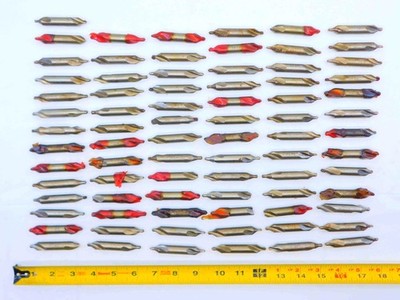 79pc LOT KEO & OTHERS #5 HSS CENTER TWIST DRILL BITS NO. 6 TOOLING HOLEMAKING