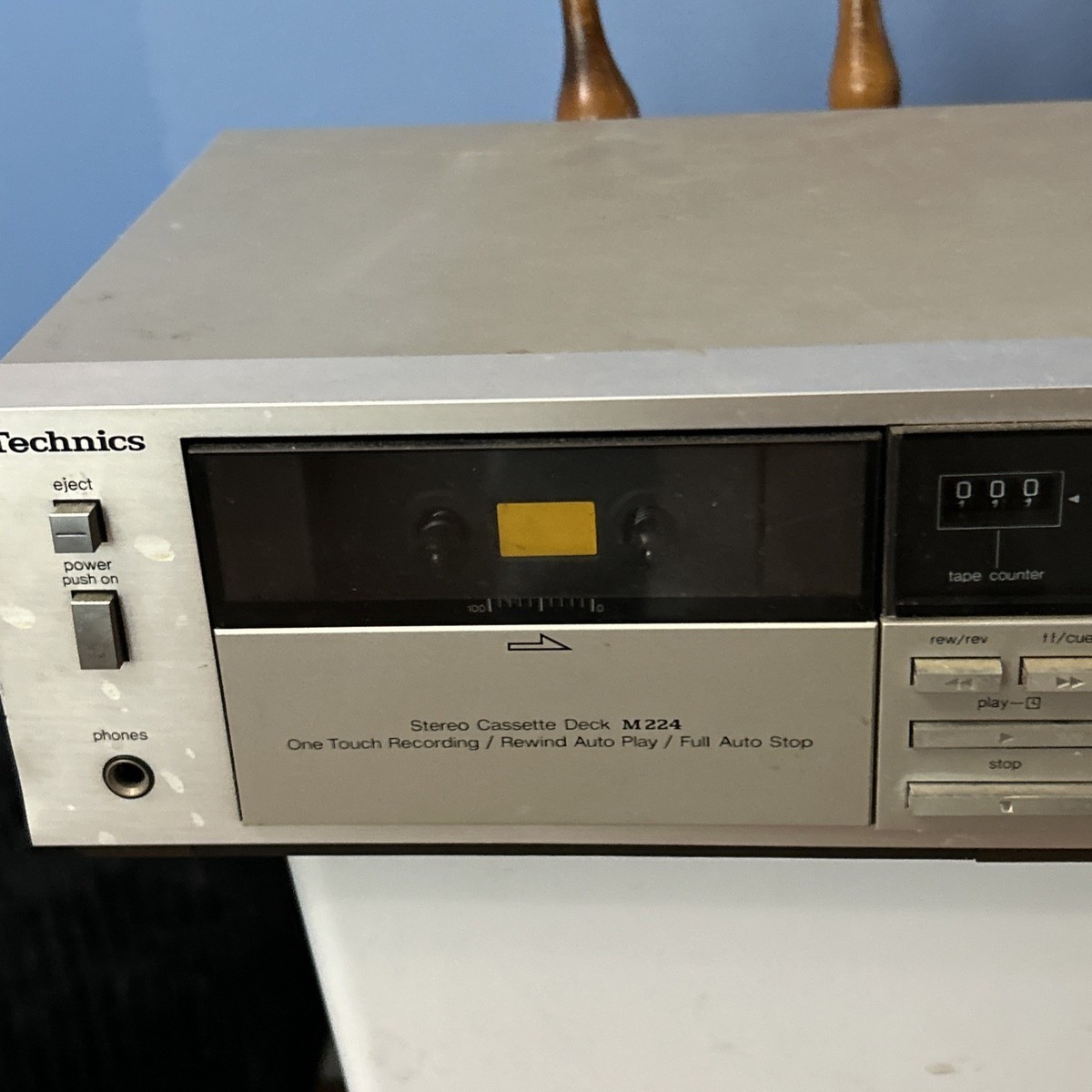 Technics カセットデッキRS−M24、タイマーSH−4020、チューナー Technics RS-M24 Cassette Deck + SH-4020 Audio Timer + ST-8044G