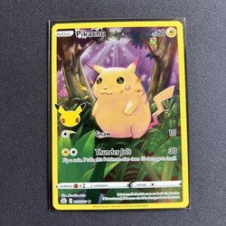 Pikachu 005/025 Celebrations Full Art Holo