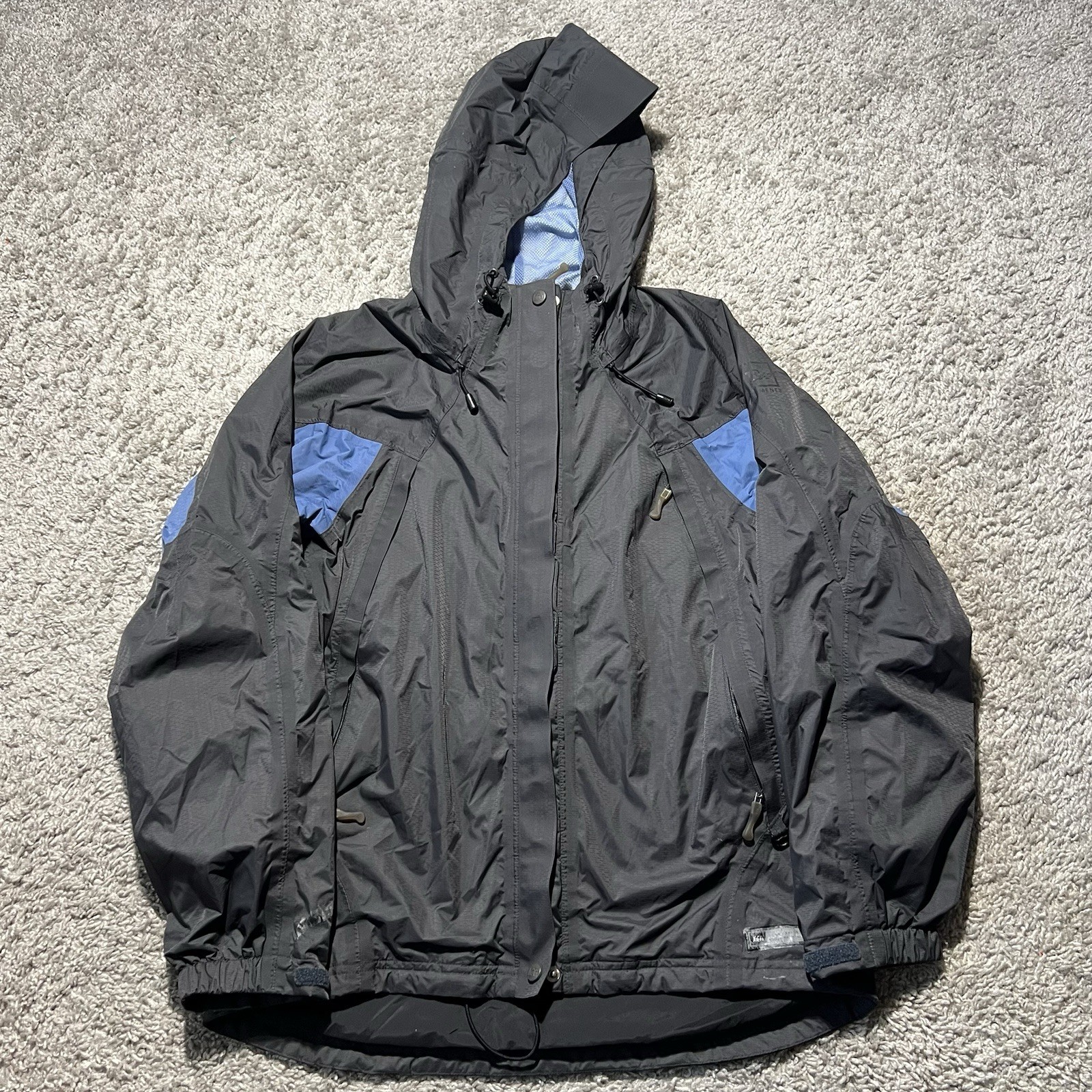 Rei E1 Elements Jacket Womens Small Full Zip Hood… - image 1