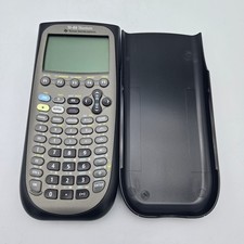 Calculadora científica gráfica de titanio TI-89 negra probada funcionando