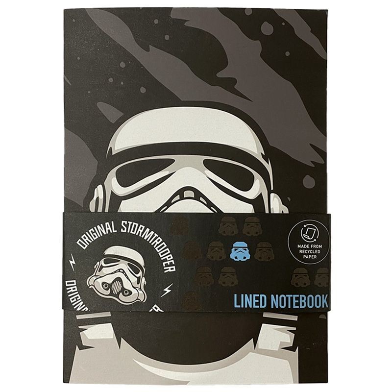 Stormtrooper Notepad Notebook A5 Recycled Paper NEW