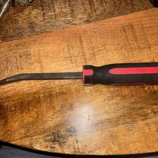 Mac Cpb12r 11.5 Curved Head Striking Pry Bar Prybar Red Soft Handle S2