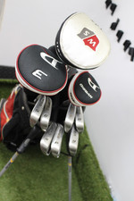 Golf starter set Wilson Irons + Driver + Wood + Hybrid + Putter + Callaway bag
