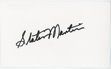 HOF -SLATER MARTIN- Signed/Autograph/Auto LAKERS NBA Basketball Index Card