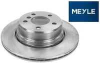 2X Bremsscheibe Meyle 3155230055 2 Bremsscheiben Hinterachse Hinten