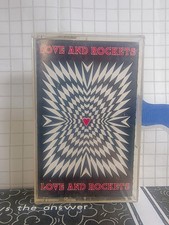 LOVE AND ROCKETS: Love and Rockets Self Titled Cassette RCA 97154R/1989