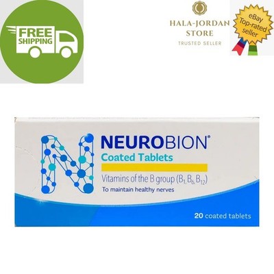 1 X Neurobion - Vitamin B1, B6, B12/Nervenlinderung, 20 Tabletten  VERSANDKOS...