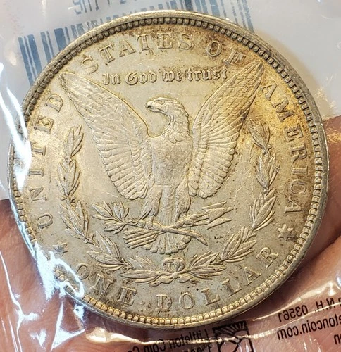 * 1889 *  EXTRA FINE W/SHARP DETAILS RARE SEALED 90% MORGAN SILVER DOLLAR #A21