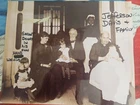 Jefferson Davis authentic Hand- signed cut "Gallant Deeds" framed