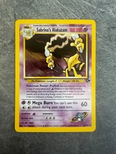 Sabrina's Alakazam #16 Prices | Pokemon Gym Challenge | Pokemon Cards
