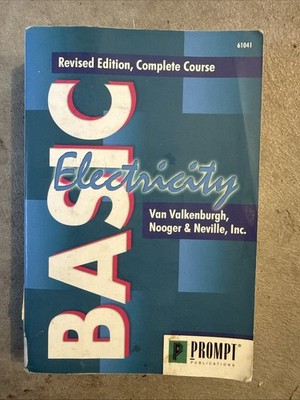 Basic Electricity Van Wallenberg, Nooger & Neville, Inc Book