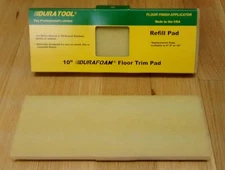 Durafoam 10" Refill Floor/trim Pad Paint and Finish Applicator White 