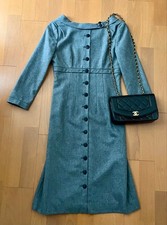 Marc Jacobs L/S Dress Lined Gray Size 4 MJ0426047